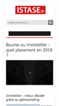 Mobile Screenshot of istase.fr
