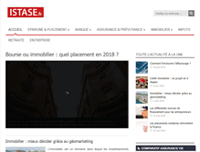 Tablet Screenshot of istase.fr